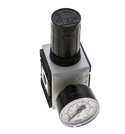 Regulateur de pression pour assemblage de collecteur G1/4''&3/8'' 2500l/min 0.2-4.0bar/3-58psi PA Futura 1