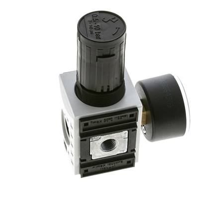 Regulateur de pression pour assemblage de collecteur G1/4'' 2000l/min 0.5-10.0bar/7-145psi PA Futura 1