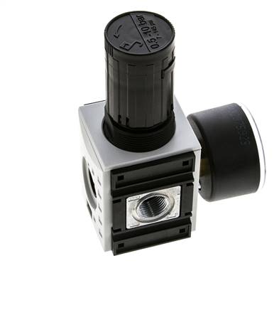 Regulateur de pression pour collecteur G1/4'' et 3/8'' 2500l/min 0.5-10.0bar/7-145psi Futura 1