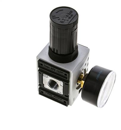 Regulateur de pression pour assemblage de collecteur G1/4''&3/8'' 2500l/min 0.2-4.0bar/3-58psi PA Futura 1