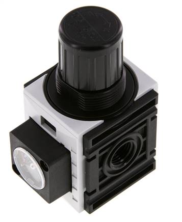 Régulateur de pression G1/4'' 1000l/min 0.5-8.0bar/7-116psi Futura 0