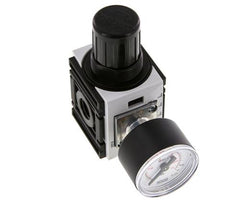 Régulateur de pression G1/4'' 1000l/min 0.5-10.0bar/7-145psi Manomètre 40 mm Futura 0