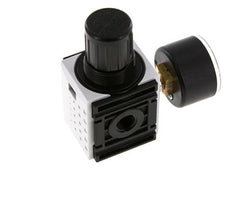 Régulateur de pression G1/4'' 1000l/min 0.5-10.0bar/7-145psi Manomètre 40 mm Futura 0