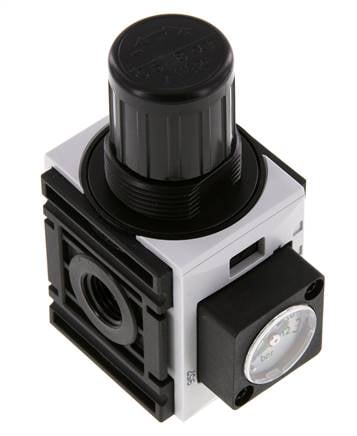 Régulateur de pression G1/4'' 1000l/min 0.5-8.0bar/7-116psi Futura 0