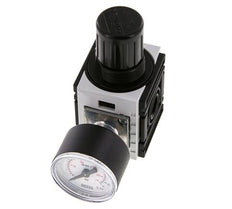 Régulateur de pression G1/4'' 1000l/min 0.5-10.0bar/7-145psi Manomètre 40 mm Futura 0