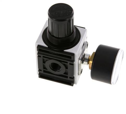 Régulateur de pression G1/4'' 1000l/min 0.5-10.0bar/7-145psi Manomètre 40 mm Futura 0
