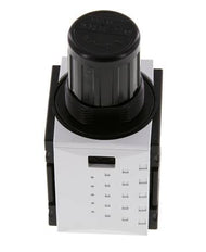 Régulateur de pression G1/4'' 1000l/min 0.5-8.0bar/7-116psi Futura 0