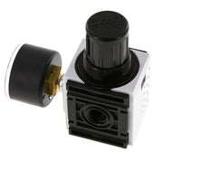 Régulateur de pression G1/4'' 1000l/min 0.5-10.0bar/7-145psi Manomètre 40 mm Futura 0