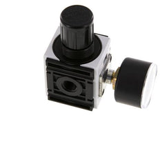 Régulateur de pression G1/4'' 1000l/min 0.5-8.0bar/7-116psi PA 40 mm Manomètre Futura 0