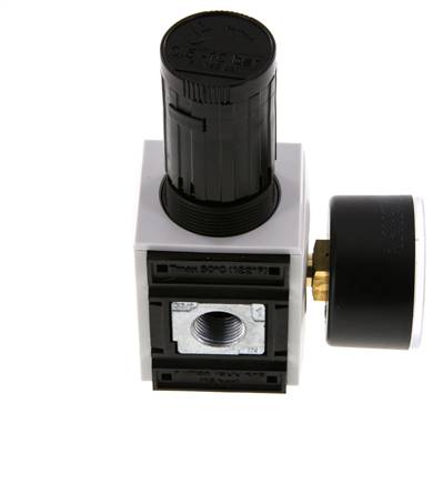 Régulateur de pression de précision G3/8'' 2500l/min 0.5-10.0bar/7-145psi PA Futura 1