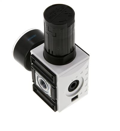 Régulateur de pression de précision G1/4'' 2000l/min 0.2-4.0bar/3-58psi PA Futura 1