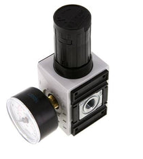 Régulateur de pression de précision G1/4'' 2000l/min 0.5-8.0bar/7-116psi PA Futura 1