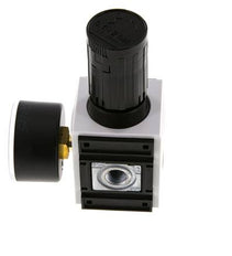 Régulateur de pression de précision G1/4'' 2000l/min 0.1-2.0bar/1-29psi PA Futura 1