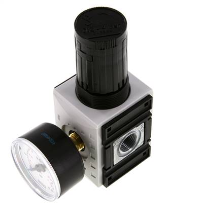 Régulateur de pression de précision G3/8'' 2500l/min 0.2-4.0bar/3-58psi PA Futura 1