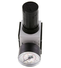 Régulateur de pression de précision G1/4'' 2000l/min 0.1-1.0bar/1-14psi PA Futura 1