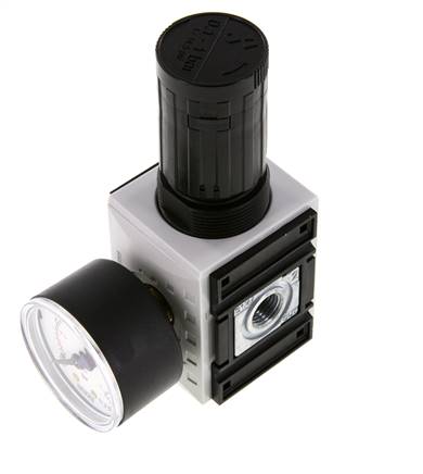 Régulateur de pression de précision G1/4'' 2000l/min 0.1-1.0bar/1-14psi PA Futura 1