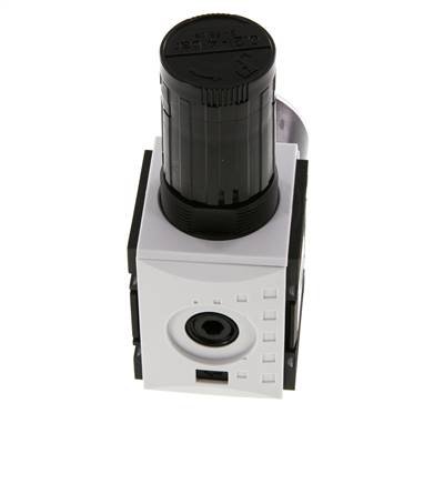 Régulateur de pression de précision G1/4'' 2000l/min 0.2-4.0bar/3-58psi PA Futura 1