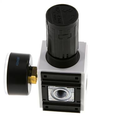 Régulateur de pression de précision G1/4'' 2000l/min 0.2-4.0bar/3-58psi PA Futura 1