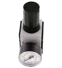 Régulateur de pression de précision G1/4'' 2000l/min 0.1-2.0bar/1-29psi PA Futura 1