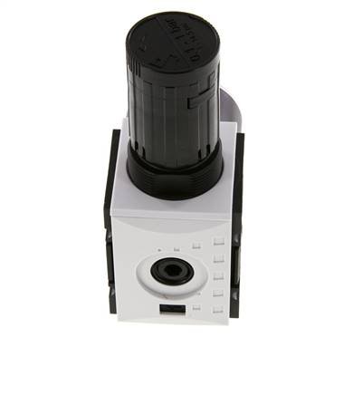 Régulateur de pression de précision G1/4'' 2000l/min 0.1-1.0bar/1-14psi PA Futura 1