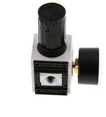 Régulateur de pression de précision G1/4'' 2000l/min 0.1-2.0bar/1-29psi PA Futura 1