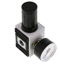 Régulateur de pression de précision G3/8'' 2500l/min 0.5-8.0bar/7-116psi PA Futura 1