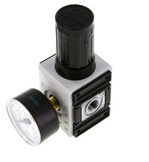 Régulateur de pression de précision G1/4'' 2000l/min 0.2-4.0bar/3-58psi PA Futura 1