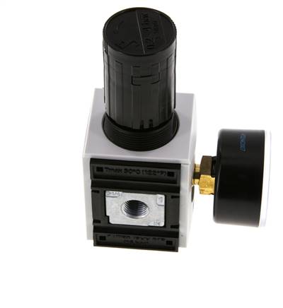 Régulateur de pression de précision G1/4'' 2000l/min 0.2-4.0bar/3-58psi PA Futura 1