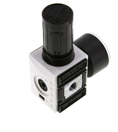 Régulateur de pression de précision G1/4'' 2000l/min 0.1-1.0bar/1-14psi PA Futura 1