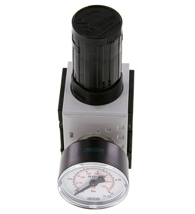 Régulateur de pression de précision G3/8'' 2500l/min 0.5-16.0bar/7-232psi PA Futura 1