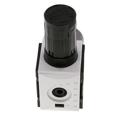 Régulateur de pression de précision G3/8'' 2500l/min 0.1-2.0bar/1-29psi PA Futura 1