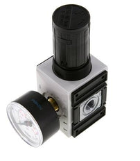 Régulateur de pression de précision G1/4'' 2000l/min 0.5-16.0bar/7-232psi PA Futura 1