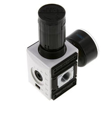 Régulateur de pression de précision G3/8'' 2500l/min 0.5-16.0bar/7-232psi PA Futura 1