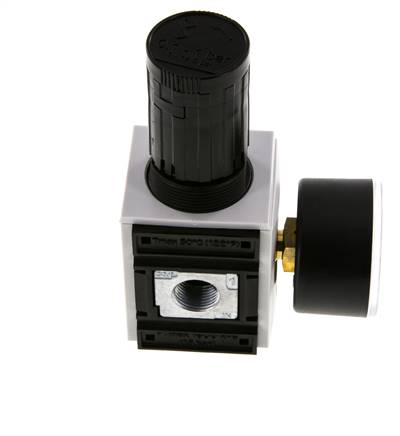 Régulateur de pression de précision G3/8'' 2500l/min 0.1-1.0bar/1-14psi PA Futura 1