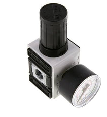 Régulateur de pression de précision G3/8'' 2500l/min 0.1-2.0bar/1-29psi PA Futura 1
