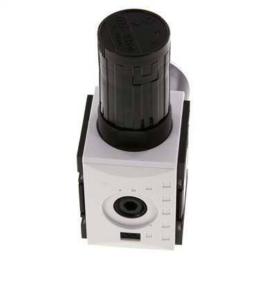 Régulateur de pression de précision G1/4'' 2000l/min 0.5-8.0bar/7-116psi PA Futura 1