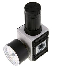 Régulateur de pression de précision G3/8'' 2500l/min 0.5-10.0bar/7-145psi PA Futura 1