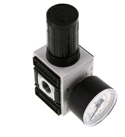 Régulateur de pression de précision G3/8'' 2500l/min 0.1-1.0bar/1-14psi PA Futura 1