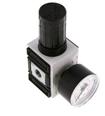 Régulateur de pression de précision G1/4'' 2000l/min 0.1-2.0bar/1-29psi PA Futura 1