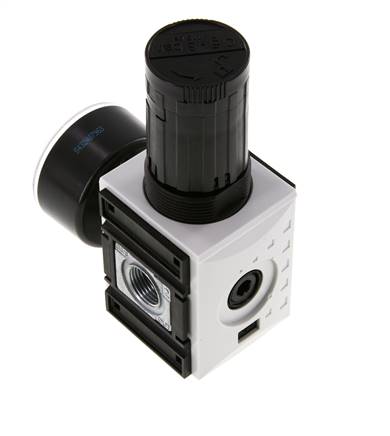 Régulateur de pression de précision G3/8'' 2500l/min 0.5-8.0bar/7-116psi PA Futura 1