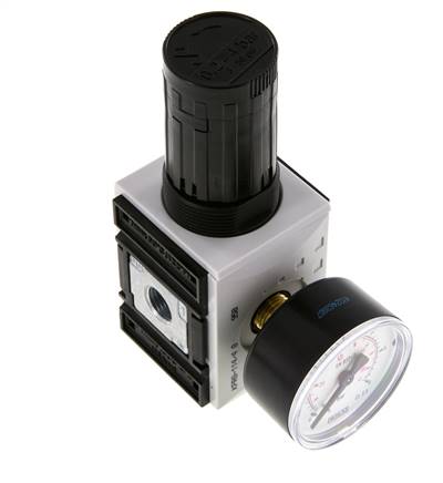 Régulateur de pression de précision G1/4'' 2000l/min 0.2-4.0bar/3-58psi PA Futura 1