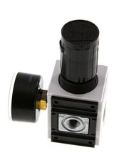 Régulateur de pression G1/4'' 2000l/min 0.5-8.0bar/7-116psi PA Futura 1