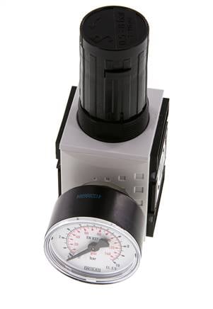 Régulateur de pression G1/4'' 2000l/min 0.5-8.0bar/7-116psi PA Futura 1