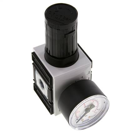 Régulateur de pression G1/4'' 2000l/min 0.1-1.0bar/1-14psi PA Futura 1