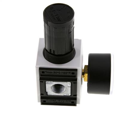 Régulateur de pression G3/8'' 2500l/min 0.1-1.0bar/1-14psi Futura 1