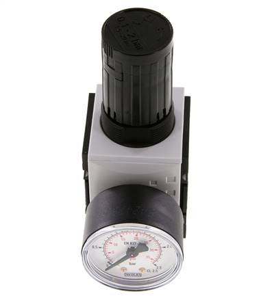 Régulateur de pression G1/4'' 2000l/min 0.1-2.0bar/1-29psi PA Futura 1