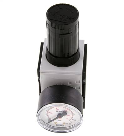 Régulateur de pression G1/4'' 2000l/min 0.5-10.0bar/7-145psi Futura 1