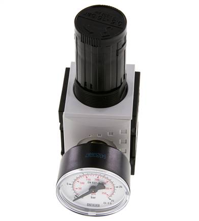 Régulateur de pression G1/4'' 2000l/min 0.5-16.0bar/7-232psi PA Futura 1