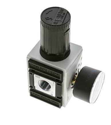 Régulateur de pression de précision pour assemblage de collecteur G1/2''&3/8'' 5200l/min 0.5-10.0bar/7-145psi PA Futura 2