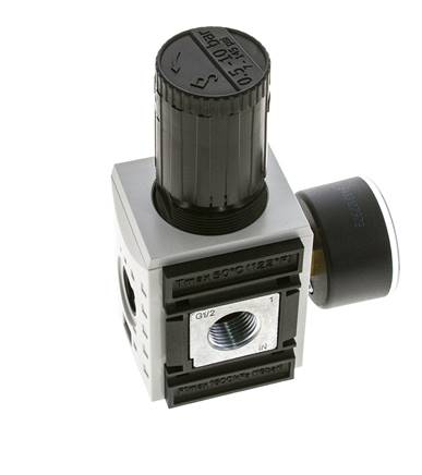 Régulateur de pression de précision pour assemblage de collecteur G1/2''&3/8'' 5200l/min 0.5-10.0bar/7-145psi PA Futura 2